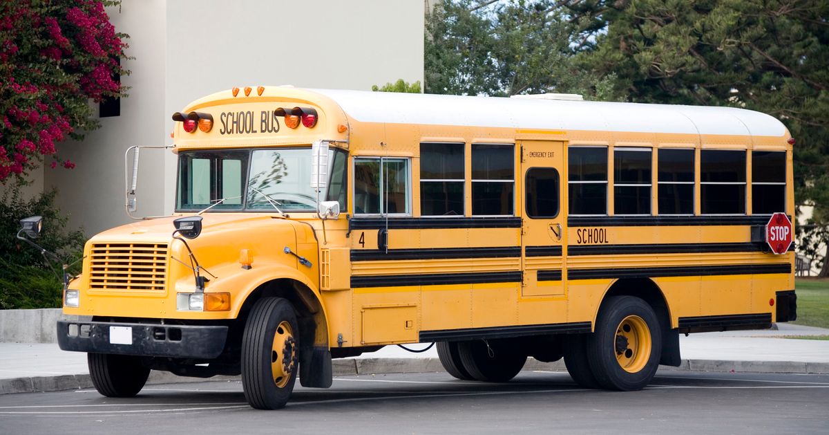 Bus scolaires américains