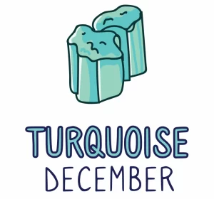 Couleur et signification des pierres de naissance de décembre : turquoise, zircon et tanzanite