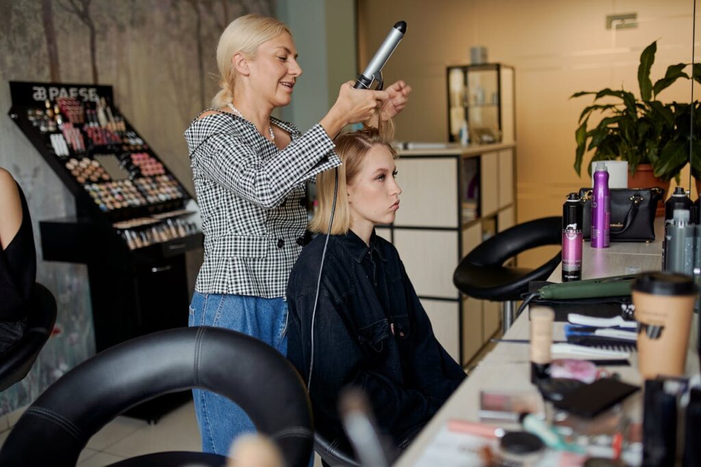 Colorimétrie en coiffure